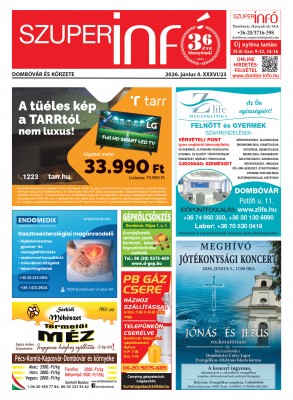 Dombóvár és körzete Szuperinfó 2026. 06.04.